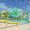 Water Slides Manufacturer CMWaterparks Designs Commerical Fiberglass Water Slide