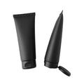 Hot Sell Plastic Tube Cosmetic Packaging Empty Refillable Squeeze Tube Matte Black 100ml Plastic Hand Cream Jar