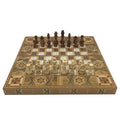 Wholesale Custom Foldable Eco-friendly Wooden Chess Board and Chess Pieces Set 3 in 1 Board Game