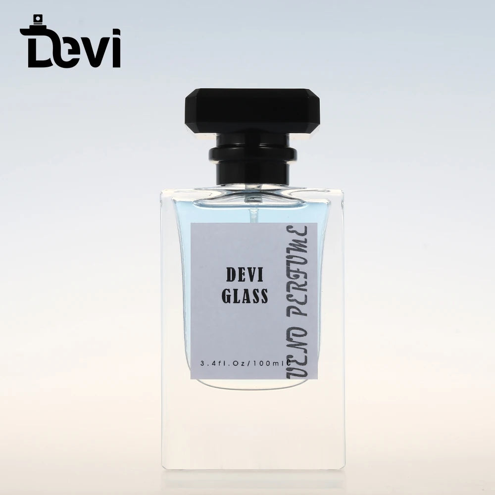 Devi Wholesale 50/100 ml Luxury Empty Container Perfume Glass Bottle for Perfume