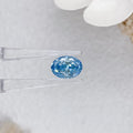 Starsgem 1.7ct Loose Stone CVD Lab Grown  Diamond Blue Color Oval Shape High Quality Brilliant Cut