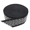 Top Grade Soft Stretchable Elastic Ribbon Trim Fashion Sequin Gold Stamping Elastic Band for Garment Wedding Dress Evening Gown