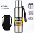 1L  Thermoal Sports Water Bottle Vacuum Flasks Stainless Steel With LED Temperature