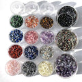 Bulk Wholesale Healing Stone 500g Crystal Chakra Chips Natural Citrine Rose Amethyst Quartz Crystal Gravels