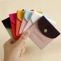 PUPPYSEW Custom 1.4mm Thick Fabric Microfiber Jewelry Pouches Jewelry Packaging Button Bags Jewelry Pouch with Logo Custom