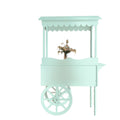 2023 Custom Wooden Candy & Flower Cart With Wheels Hot Sale for Wedding Decoration Corkboard Display MegaBDM