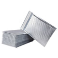 Metallic Silver Color Personalizzate 6 X 9 11x15 Bubble Mailer Polythene Bubble Mailers for Wig