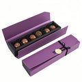 Versatile Collapsible Chocolate Box 4/6/16pcs | Ideal for  Macarons and Candies with Customizable Dividers & Sustainable Design