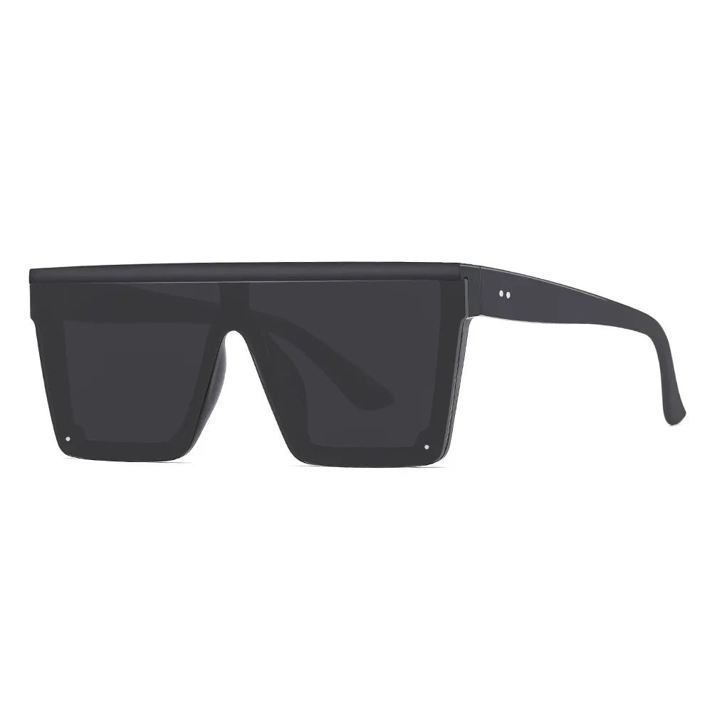 GWTNN OEM Lunette De Soleil Carre Men Square Frame Fashion Designer One Piece Sunglasses