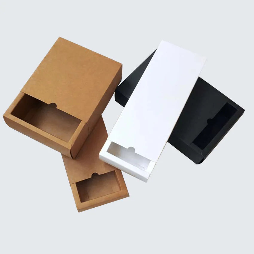 Socks Underwear Packaging Storage Box Drawer Box Recycle Paper Color Gift Kraft Paper Folding Recyclable Uv Coating Varnishing