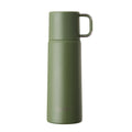 500ml Portable Water Cup Male and Female Design Stainless Steel 304 Vacuum with Tea Cup Cover for Business Gifts