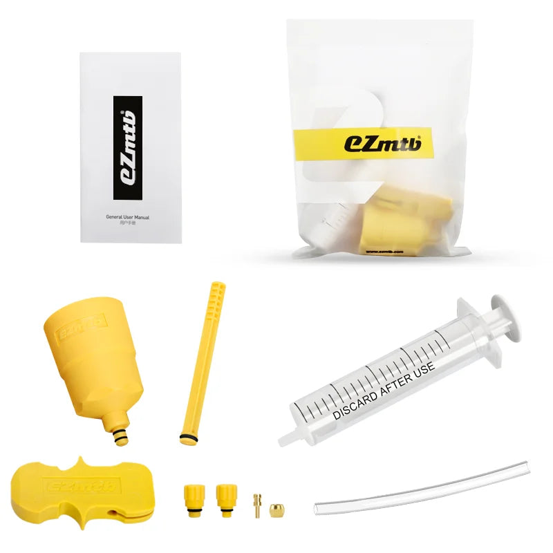 RIDERACE Bicycle Brake Oil Bleed Kit Funnel Stopper Bike Hydraulic Disc Oil Brakes Tools Cycling Parts Accessories Repair Tool