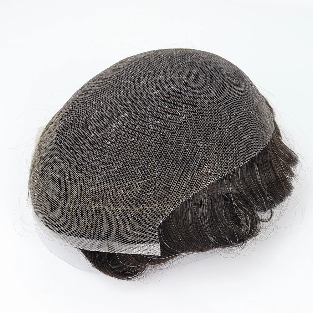 Wholesale Top Quality Men Toupee Full Swiss Lace Base Remy Hair System 100% Human Hair Men Wigs Lace Toupee for Man