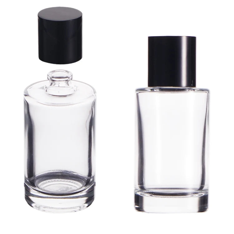 Customised Travel Round 30ml 50ml 100ml Crystal Perfume Glass Empty Bottle with Box