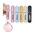Travel Aluminum Perfume Spray Bottle OEM/ODM Portable Perfume Atomizer Reusable 5ml Empty Mini Refillable Spray Bottle