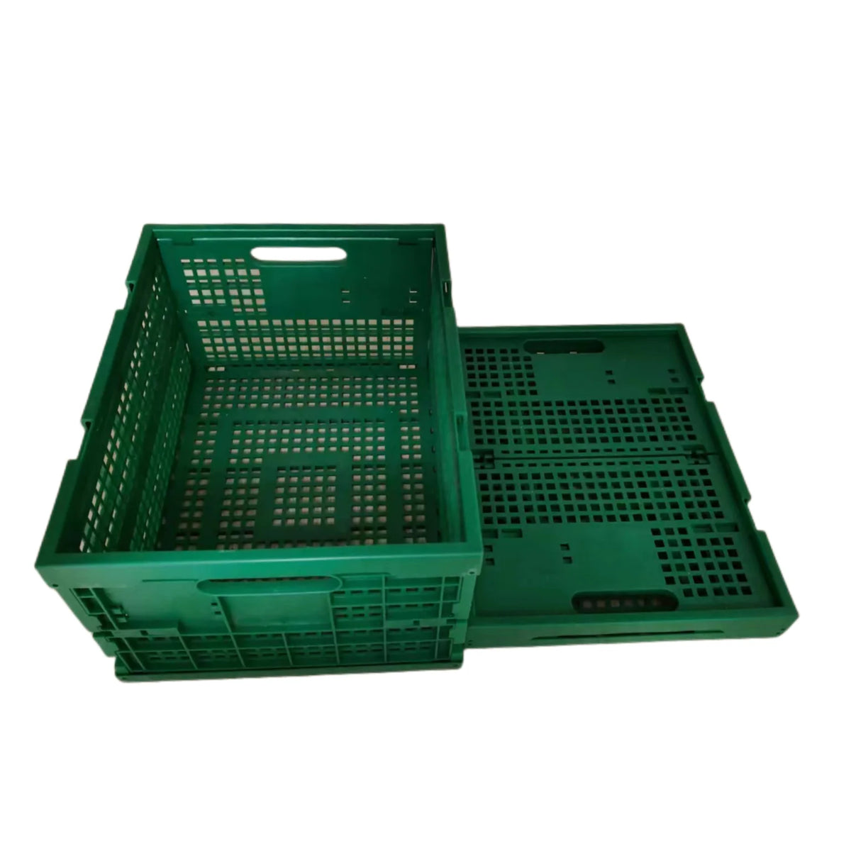 JOIN Customized Size Plastic Foldable Crate Collapsible Plastic Storage Fruit Foldable Vegetable Transport Crate MegaBDM