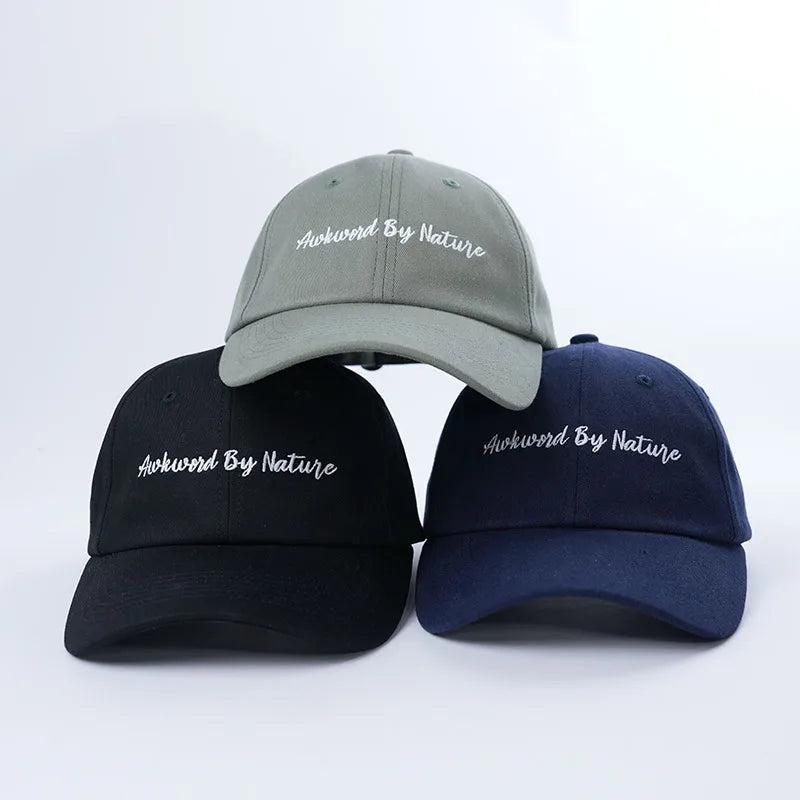 Wholesale Custom 100% Cotton Embroidered 6 Panel Unstructured Cap Dad Hat Unisex With Embroidery Logo