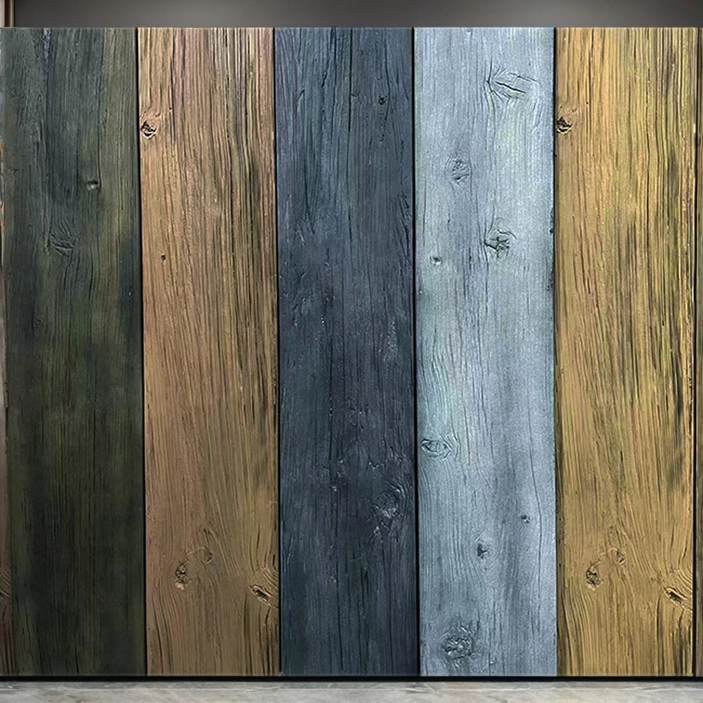 WPC Outdoor Anti-Slip Waterproof 25mm Thick PU Engineering Wood Flooring Ipe Material Click Industrial Pavement Click Wood Grain