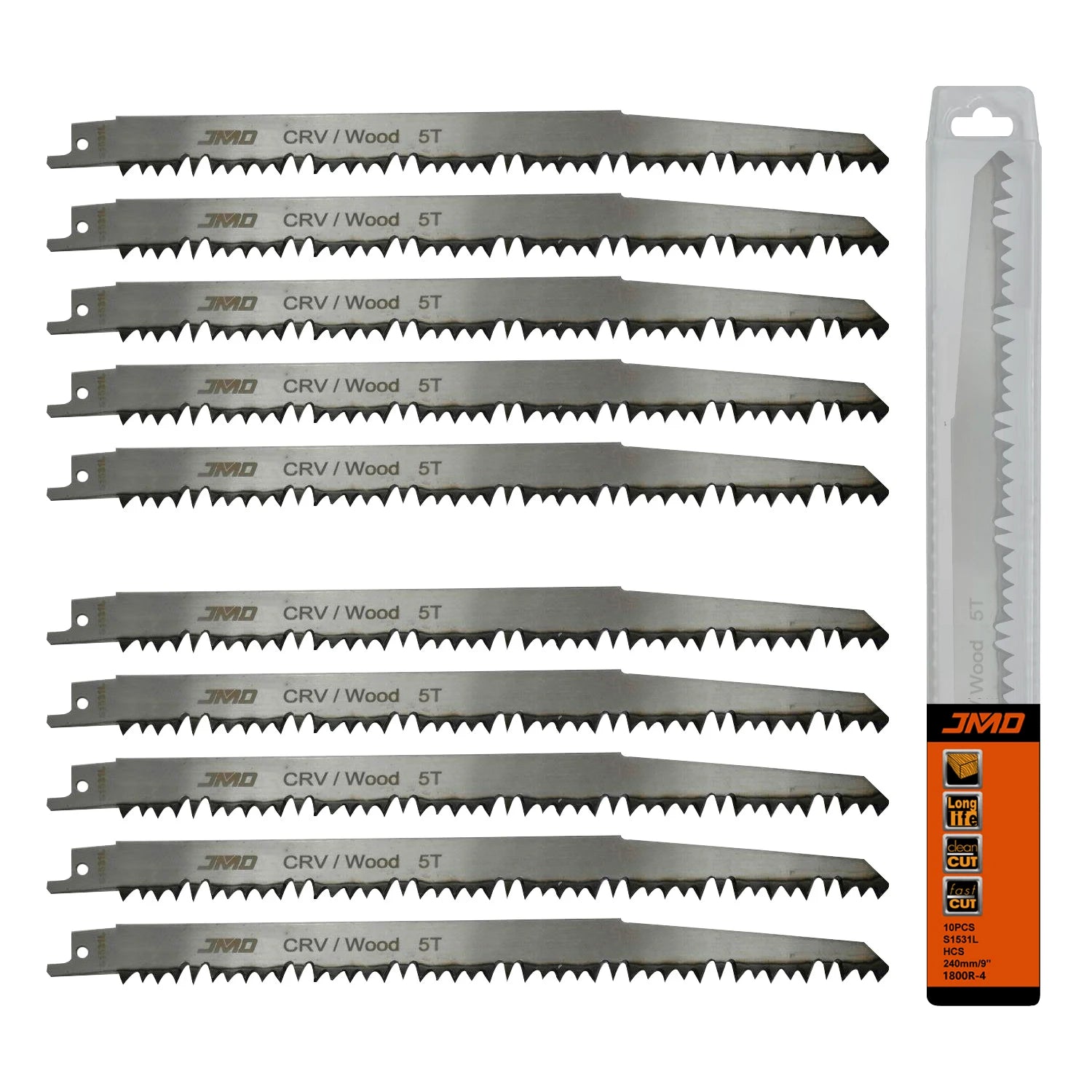 JMD S1531L Grinding and Separating Wood Cutting Reciprocating Saw Blade Pruning Blades