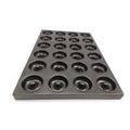 24-Cavity Non-stick Donut Pan Donut Baking Pan for Muffin Cake Dessert Mini Bagel Mold Donut Trays