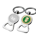 Metal Bottle Opener Keychain Custom Logo Advertising Promotion Curve Brim Bottle Opener Hat