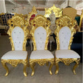 Luckygoods  Factory Manufacturer Wholesale High Back Cheap king Throne Chairs for Wedding SF210511-27
