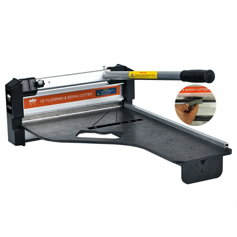 13'' Pro Laminate Floor Cutter for Multi-Floor Laminate LVT SPC WPC and All Vinyl Based Flooring; Cuts up to 14mm Thick
