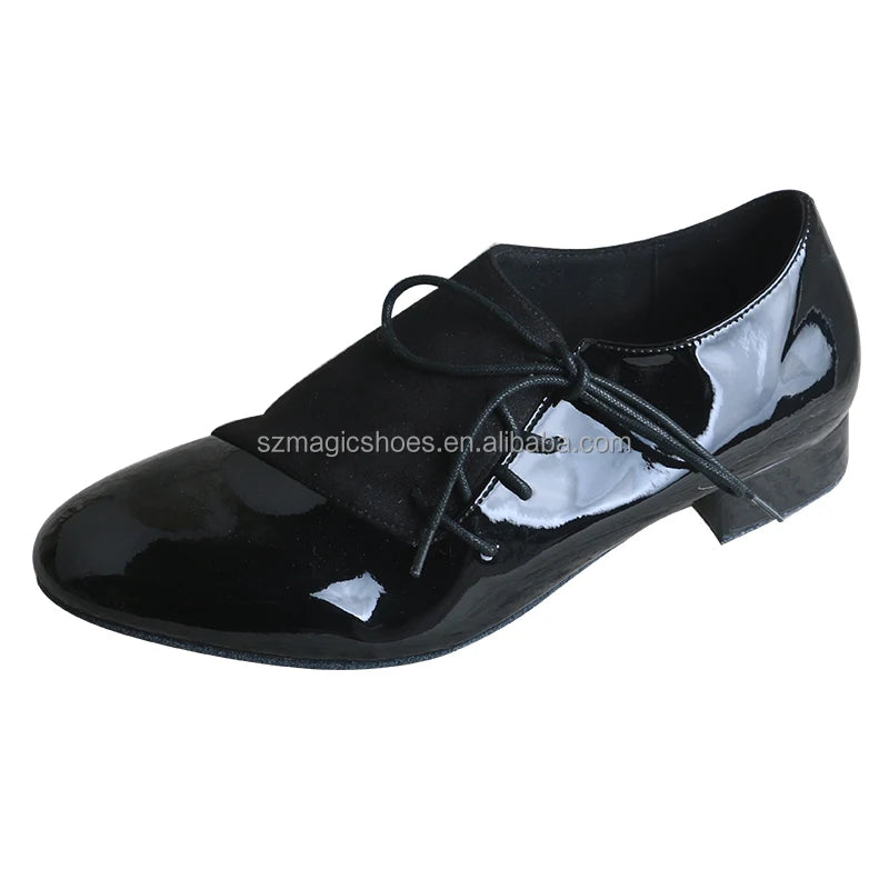 Customized Leather Latin Dance Shoes for Men