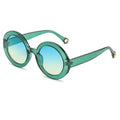 STORY DF04046 Fashion Round Vintage Unisex Sun Glasses Wholesale Candy Color Oval Shades Gradient Sunglasses for Men Women