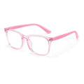 Hot Sale Cheap Classic PC Frame Print Square Computer Glasses UV400 Blue Light Blocking Lightweight for Kids Children