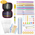90pcs/set 100pcs/set Floral Knitting Tool Accessories Crochet Hook Set