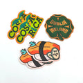 Custom Vinyl Hologram Cartoon Sticker Printing Rainbow Effect Custom Hologram Waterproof Sticker