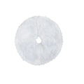 Hot Selling Christmas Tree Decoration Mini White Hair Tree Skirt