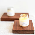 Wholesale Premium Soy Gel Wax Flameless Smokeless Candle Eco-Friendly White Glass Jar Long Lasting Handmade Christmas Holiday