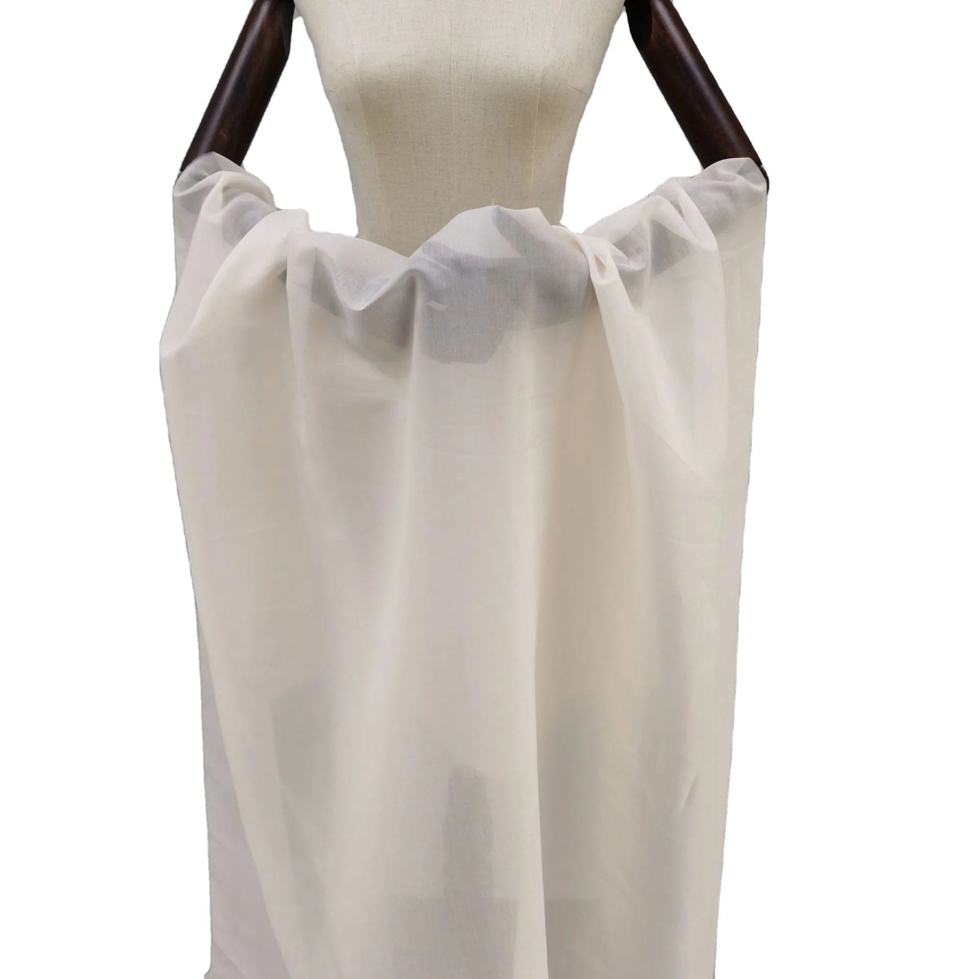 Factory cheap price 100% polyester shiny crystal satin organza fabric
