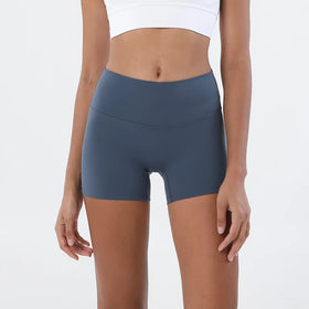 Custom logo Running Fitness Shorts Women's High Waist and Quick Dry Shorts High Impact Yoga Shorts for Women