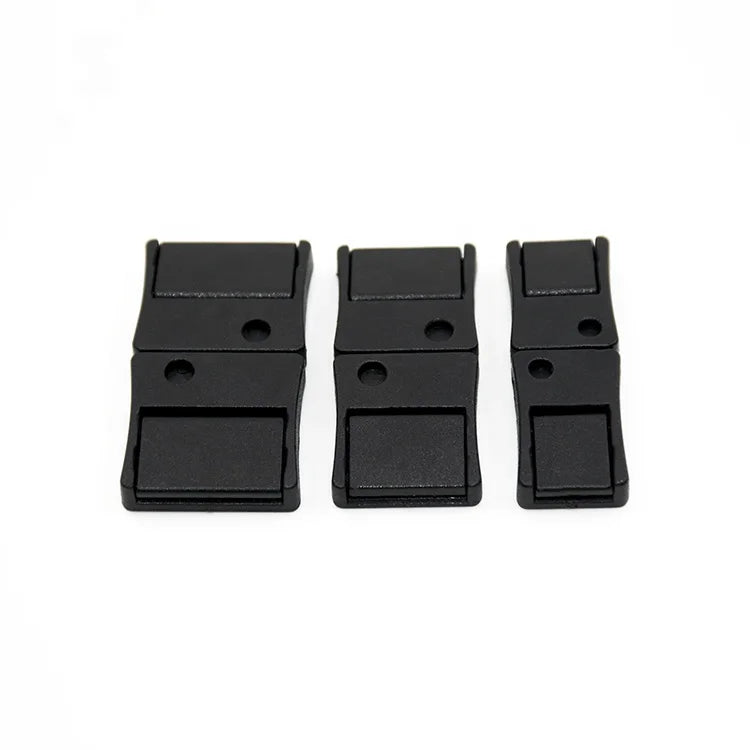 Black Plastic Safety Breakaway Buckles for Pets Collar Paracord Webbing Garment Bag DIY Accessories
