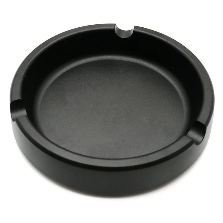 Diameter 100MM*20MM Simple Style Aluminum Alloy Ashtray Metal Ashtray