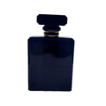 MUB Bulk 100ml  Black Perfume Bottle in Stock Bright Black 15mm Neck Crimp Perfume Glass Bottle