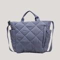 Big Capacity Nylon Cloth Women's Shoulder Bags Portable Fashion Ladies Crossbody Tote Bag Thread Solid Colour Female Handbags
