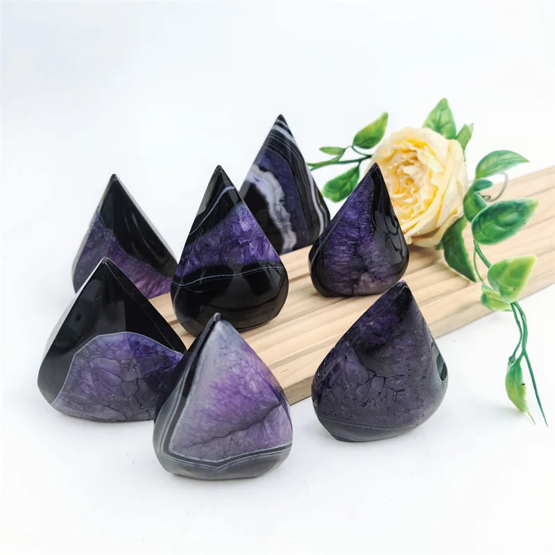 Wholesale Natural Crystal Carving Spiritual Healing Sardonyx Ornament Home Decoration