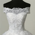 Customize Making 2020 Luxury Lace Embroidery Wedding Dresses 100cm Long Train Sweetheart Elegant Plus Size  Bridal Gown