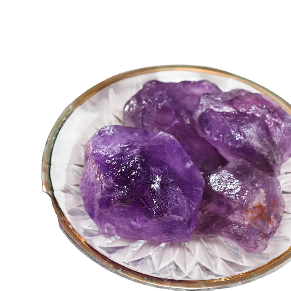 Wholesale Natural Amethyst Raw Crystals Healing Stones Rough Crystal Amethyst
