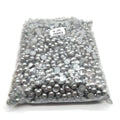 Wholesale Bulk 8 mm Multi Colors Flat Back Beads Glue on Nail Art Half Round ABS Plastic Pearls for Clothing Bags DIY Decoration