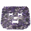 Top Product 2024 Natural Beauty Jade Stone Mask Amethyst Goddess Facial Jade Face Mask Health and Wellness Technology