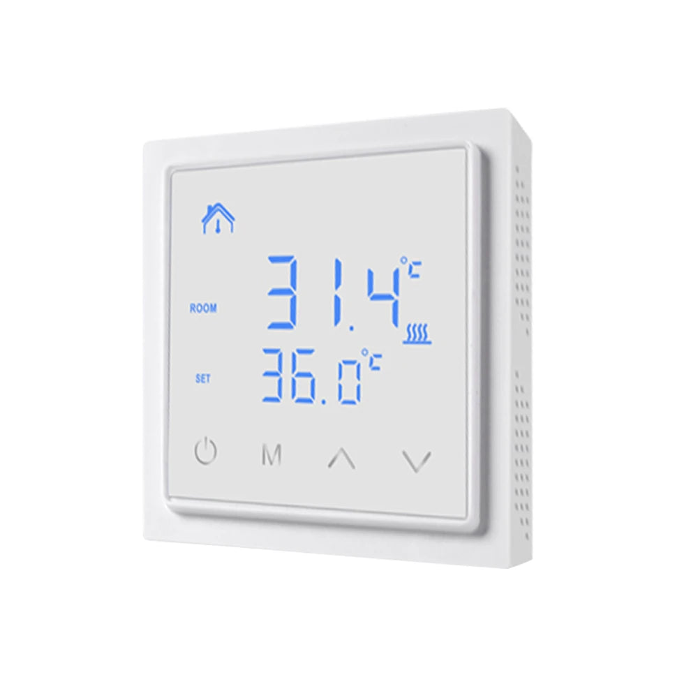 Smart Panel Digital Display Thermostat Home Floor Heating Temperature Control Heating Controller