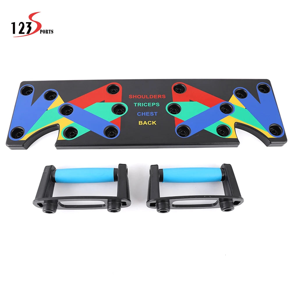 Best Selling High Quality Strength Training Equipment Push up Stand Multi-Function Foldable Push up Board