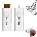 Golf Club Brushes Pocket Retractable Golf Cleaning Tool Double Side Cleaner with Wire Bristle