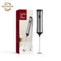 Kingze High Quality Handheld Electric Whisk Mixer Foam Maker Automatic Milk Frother USB Rechargeable