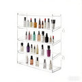 Acrylic Shower Caddy Large Capacity Goods Shelves Organizer Rustproof Shower Shelves Supermarket Storage Display Rack